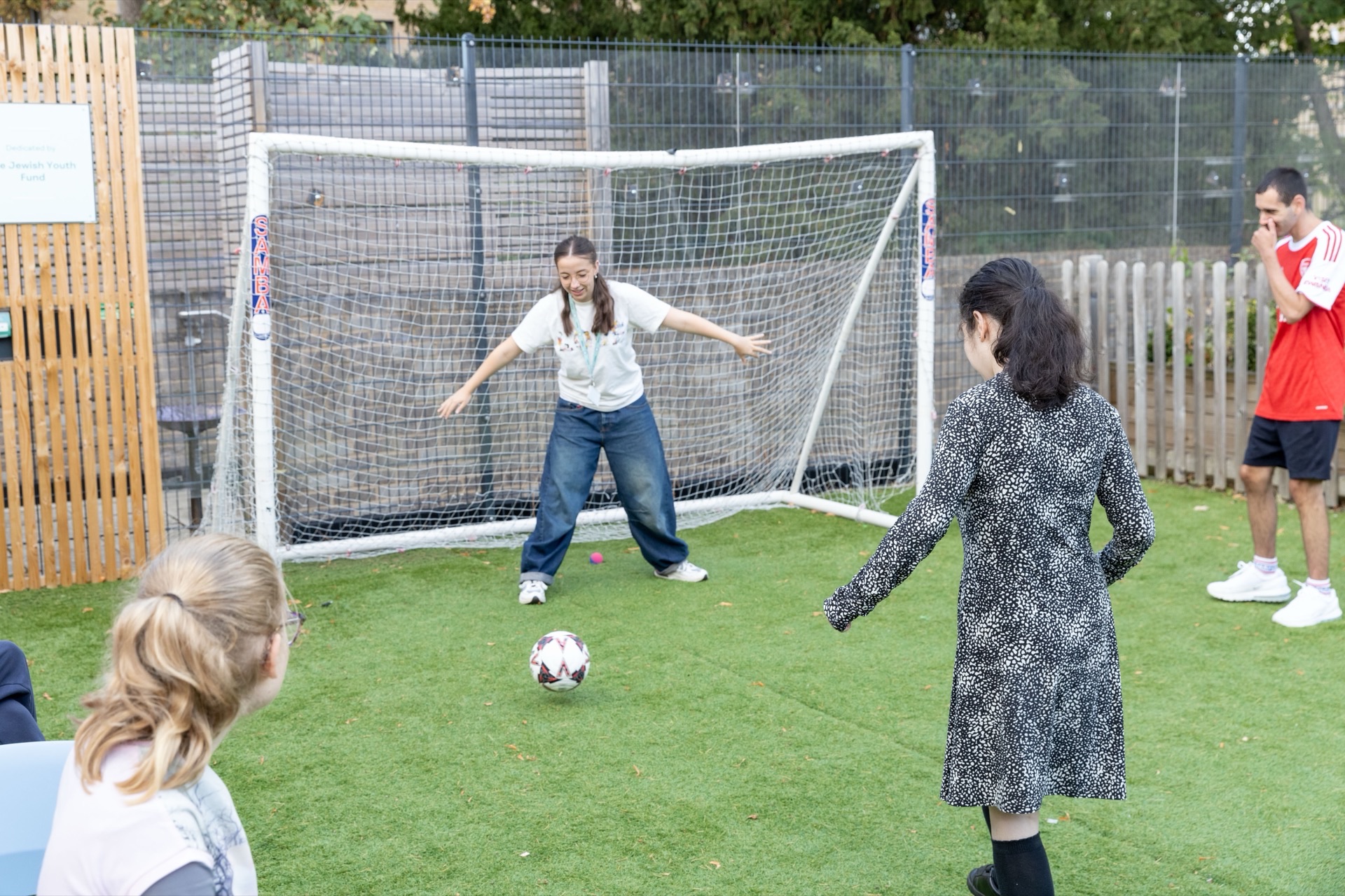 Young people at Brady Teen Zone