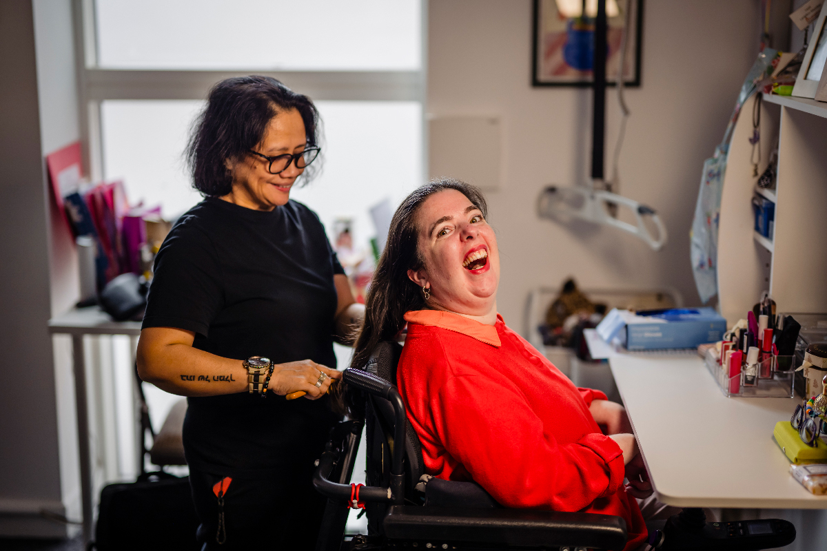 Community members fundraising for Kisharon Langdon
